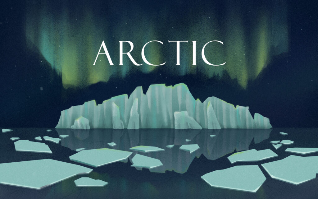 Exploring the Arctic: Educational illustrations and animations