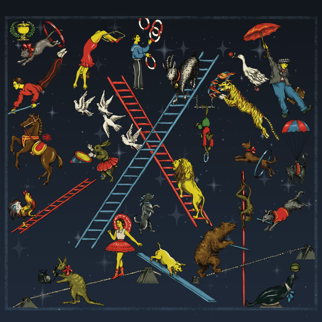 Vintage board game redesign