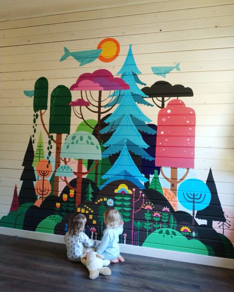 Children's mural